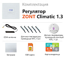ZONT Climatic 1.3 Погодозависимый автоматический GSM / Wi-Fi регулятор (1 ГВС + 3 прямых/смесительных) с доставкой в Раменское